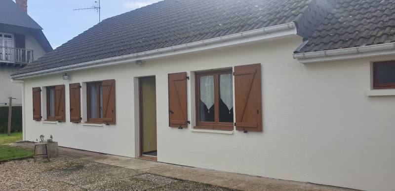 REFAIRE LA PEINTURE DE SA MAISON à Ingouville, à côté de Fécamp, en Normandie