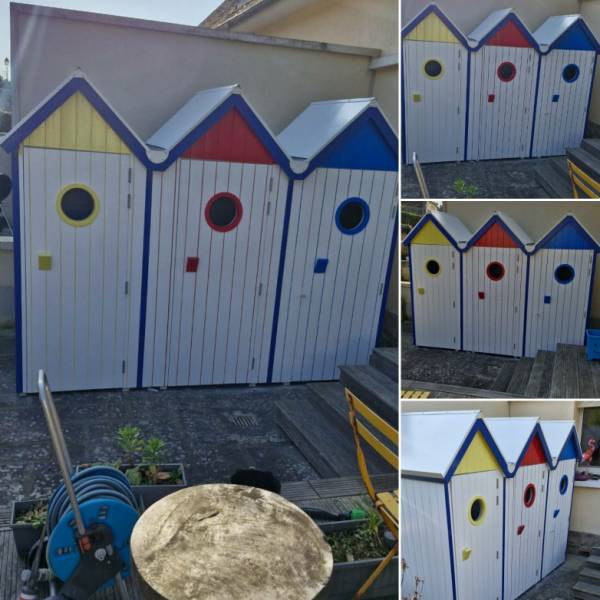 personnalisation de sa cabane de plage