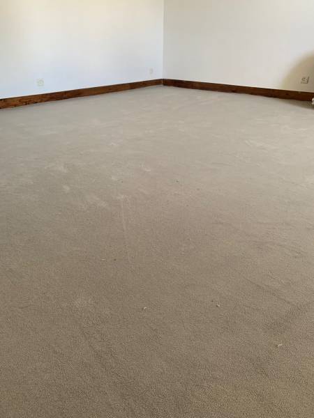 Moquette terminée