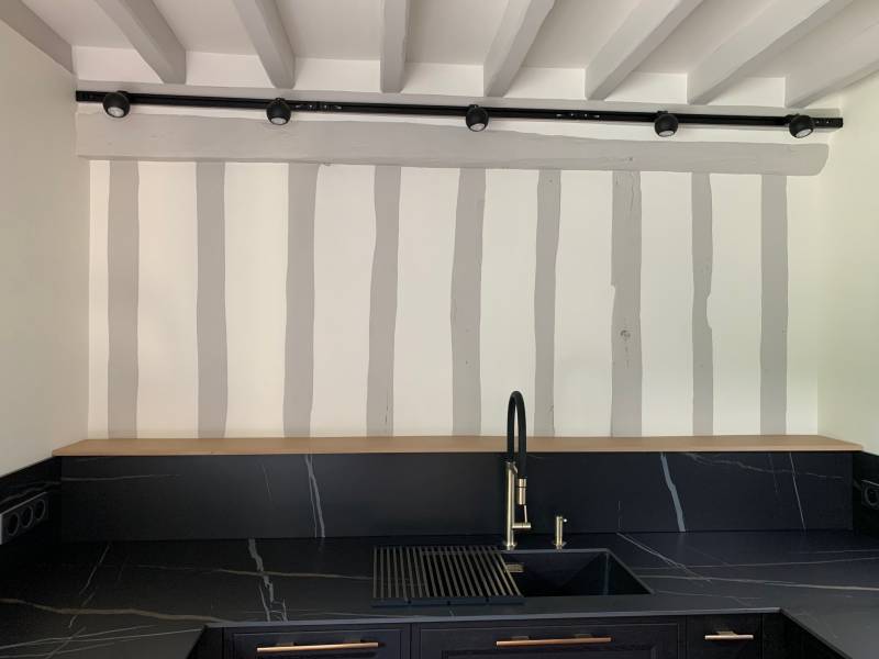 Colombages, poutres, entre-deux