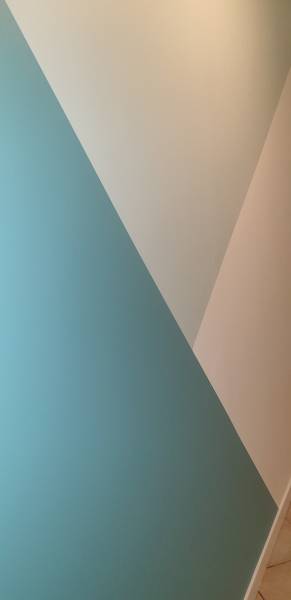 PEINTURE MURALE GEOMETRIQUE